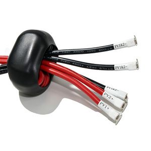 Cable de Alimentación CC Personalizado para Inversor Solar 40-<span class=keywords><strong>50KTL</strong></span>, Núcleo Nanocristalino, Terminales Tipo Y/F, UL11627, 10AWG, Estañado - Product Image 3