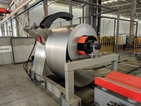 Machine de découpe laser à fibre CNC Huaxia à alimentation par bobine avec commande Cypcut et rail de guidage HIWIN - Ligne de production automatisée haute sécurité