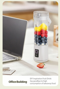 Extracteur de jus 2-en-1 compact et portable, écologique, pour usage domestique, idéal pour les déplacements - Product Image 6