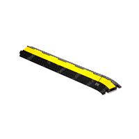 Rampe de protection de câble à 2/3/5 canaux, jaune et noir, vente en gros, livraison gratuite