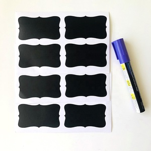 Paquete de Láminas Adhesivas de <span class=keywords><strong>Pizarra</strong></span> Removibles Personalizadas, Etiquetas Autoadhesivas de <span class=keywords><strong>Pizarra</strong></span> - Product Image 2