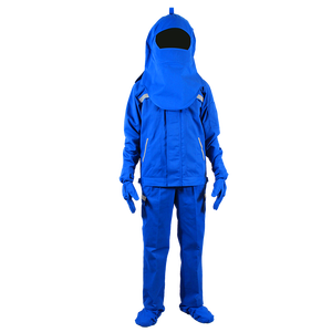 ชุดป้องกันไฟฟ้ากระชาก Arc Preventive Workwear ผ้าคลุมกันไฟเบอร์อะรามิดที่สวมใส่สบาย สำหรับอุตสาหกรรมยานยนต์ไฟฟ้า ชุดป้องกันอาร์คแฟลช - Product Image 1