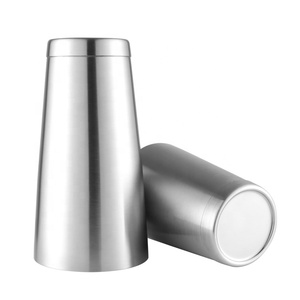 Outils de barman professionnels, <span class=keywords><strong>shaker</strong></span> Boston <span class=keywords><strong>argent</strong></span>é, acier inoxydable lesté 18/8, capacité 18 oz/28 oz, <span class=keywords><strong>shaker</strong></span> à cocktails personnalisable - Product Image 3
