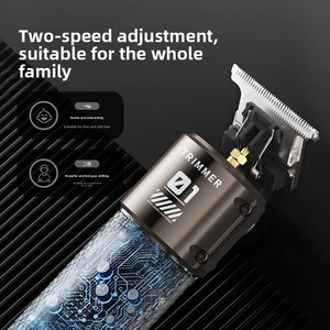 Recortadora con 180 minutos de autonomía extendida, exterior lavable, duradera, batería de 650 mAh, 6 limitadores estándar, <span class=keywords><strong>cable</strong></span> tipo C, <span class=keywords><strong>afeitadora</strong></span> para viajes - Product Image 4