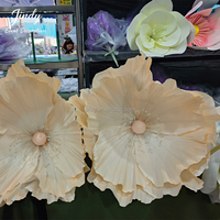 Bunga Peony Kertas Buatan JINDY Ukuran Besar, Set Bunga Kustom untuk Dekorasi Pesta Pernikahan dan Pajangan Jendela Mal