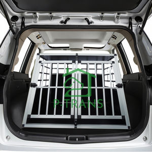Cage pour chien en aluminium Cage pour chien en métal pour le voyage en voiture pour chiens chats lapins - Product Image 2