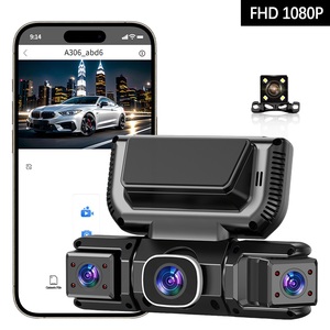 Caméra embarquée W7 360 °   Caméra embarquée 1080p pour voitures avec Wi-Fi, vision nocturne, câble OBD configurable, surveillance <span class=keywords><strong>de</strong></span> stationnement 24h/24 - Product Image 1