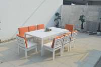 Ensemble de chaises de table de style moderne et durable pour salle à manger, cour, parc, hôtel, école, chambre à coucher, meubles confortables pour entrepôt