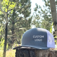 Casquette de camionneur personnalisée Casquettes de baseball plates avec votre propre logo Nom de marque Texte personnalisé Camion de randonnée en plein air