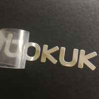 Autocollant de transfert UV en métal personnalisé logo transparent autocollants en métal transfert bronzant étiquette d'autocollants de transfert d'argent chaud