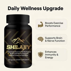 Cápsulas de Shilajit Puro del Himalaya de Marca Privada OEM, Suplemento Diario con Extracto de Melena de León, Musgo Marino y Loto de Nieve - Product Image 3