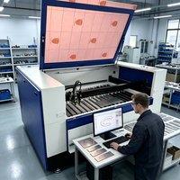 CNC Zwei-in-Eins Lasermaschine LCVTX-1390 JPT 800W Faserquelle Yongli H6 CO2-Röhre Vibrationsresistenter Geschweißter Rahmen