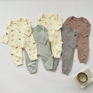 Custom Kids Outfits Toddler Clothing Set <span class=keywords><strong>Baby</strong></span> Rompers Pijama Set <span class=keywords><strong>Baby</strong></span> Cotton Clothes para meninos e meninas - Product Image 1