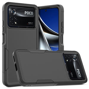 Housse de protection de voile TPU + PC, étui de téléphone portable anti-chute à quatre coins pour Xiaomi POCO X4 Pro 5G <span class=keywords><strong>Redmi</strong></span> 10AC - Product Image 1