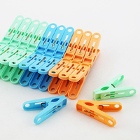 20pcs PP Matériel Eco-friendly Injection Technics Vêtements Vêtements Clips