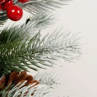 QiYing Victory S45662 Neuer grenzüberschreitender Weihnachtsbaum aus PE mit Tannenzapfen im US-Stil, Tischdekoration, kleine Heimdekoration