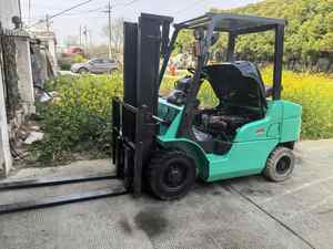 FD30รถยกดีเซลใช้แล้วมิตซูบิชิ3ตันเครื่องยนต์ S4S ของแท้ - Product Image 4