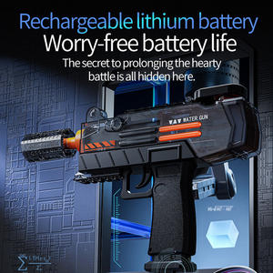 Estate all'aperto spiaggia piscina festa acqua pistola da combattimento giocattolo potente pistola elettrica pistola ad acqua con la luce - Product Image 6