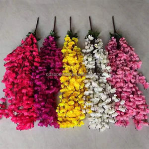 Árbol de Flores de Cerezo Artificial L-825, Gran Oferta en México, 36 Cabezas de Flores, <span class=keywords><strong>Flor</strong></span> de Melocotón Blanco Artificial - Product Image 1