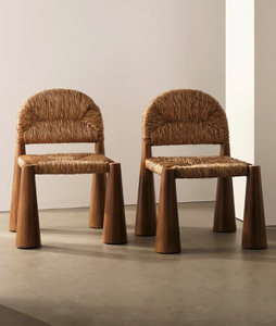 Chaise en bois massif Wabi-sabi, design rétro, chaise de salle à manger pour maison d'hôtes, restaurant, chaise d'appoint <span class=keywords><strong>Heidi</strong></span> - Product Image 5
