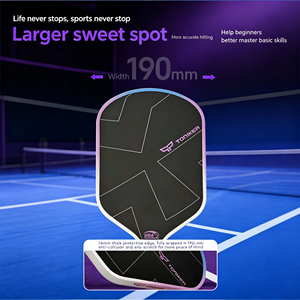Juego de palas de pickleball ultraligeras de fibra de carbono para mujer con agarre acanalado y aprobado por la USAPA, incluye 2 palas con bolsa de transporte - Product Image 6
