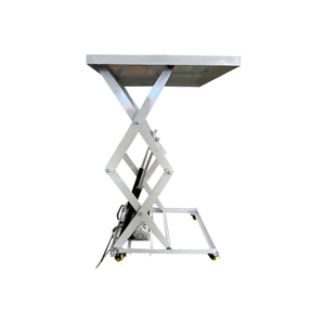Plateforme élévatrice à ciseaux mobile de 150 kg, 200 kg, 300 kg, table hydraulique à pousser avec roues - Product Image 3