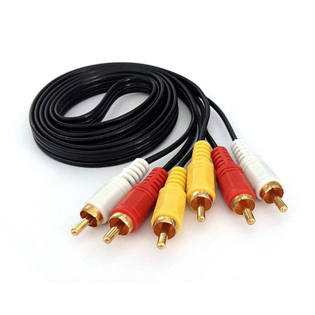 Car Accessories Car Audio Cable RCA Signal Cable for Amplifier Subwoofer Sound System