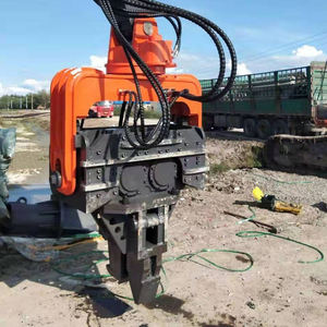 Kullanılan ekskavatör için yeni ekskavatör Vibro çekiç levha kazık sürücü kasa - Product Image 1