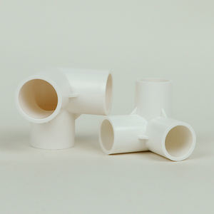 Alta qualità PVC fai da te scaffalature connessione a T <span class=keywords><strong>3D</strong></span> raccordi professionali fabbrica pronti per il montaggio di pressione superficie liscia cuscinetto a pressione - Product Image 4