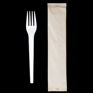 Ensemble de couverts de voyage en plastique pour restaurant, hôtel, avec serviettes et cuillères, 24 pièces, 44 pièces, pour œufs, fruits, cadeaux, petit format, marque <span class=keywords><strong>Fama</strong></span> Clear Ayd - Product Image 5