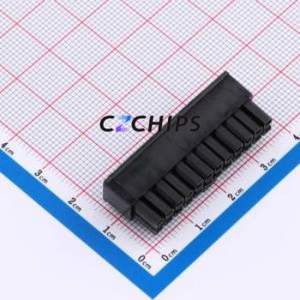 43025-24Y Housing (Wire-to-Board / Wire-to-Wire) P=3mm Connector ( Jack Structure: 2x12P )( Pitch: 3mm )( Row Spacing: 3mm ) - Product Image 2