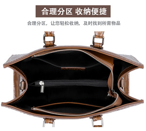 Bolsos de Mano Grandes de Cuero Genuino de Diseñador para Mujer, Bolso de Lujo, Bolsos de Hombro para Mujer - Product Image 2