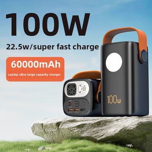 PORPIU 2025 nuovo caldo di vendita 100W Super ad alta potenza per con i vari computer portatili ad alta capacità 60000mah Power Bank per il telefono - Product Image 2