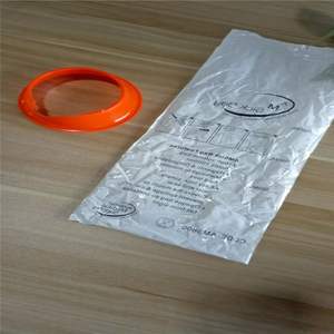 1包20个一次性站立袋呕吐袋1000毫升防漏呕吐袋，适用于旅行晕动病怀孕儿童 - Product Image 4