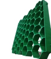 Pavés perméables en plastique pour allées et routes en gazon