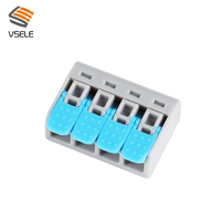 Made in China Hochwertige 221-414 4 mm2 24-12AWG Werkzeug freie Verkabelung