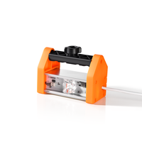 Luz de Trabajo Portátil LED con soporte de mango, herramientas de paneles de yeso, lámpara de pintura, herramientas auxiliares de lijado, lámpara de desarrollo de pintor