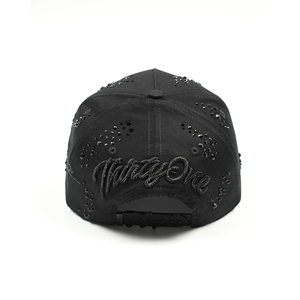 Nuovi Arrivi: Cappellini da Baseball Personalizzati a 5 Pannelli con Fodera in Raso Nero, Gorras <span class=keywords><strong>31</strong></span> Hats MAGO FOREVER HATS con Logo Ricamato - Product Image 5