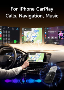 Adattatore BQCC 2 in 1 da Cablato a Wireless per Android Auto e CarPlay, Universale per Audi, Mercedes, Kia, Toyota, Mazda, Nissan, Ford, <span class=keywords><strong>Opel</strong></span> - Product Image 3