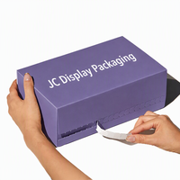Boîte d'expédition en carton ondulé personnalisée avec logo, bande de déchirement imprimée, auto-adhésive, pour cadeaux, provenant de Chine