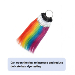 30 mèches/ensemble d'échantillons de couleur de cheveux, cheveux humains 100% Remy, cheveux vierges pour la teinture des cheveux en salon, échantillons de test - Product Image 2