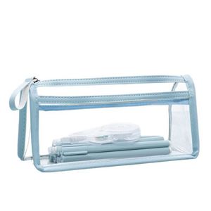 Bright Blue Large Capacity Pencil case Custom Different Colors and logo Support ODM OEM - Product Image 6