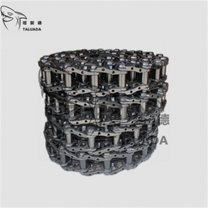 חלקי תחתית זחל איכותיים למחפר, נעלי זחל עבור קאטו HD820 HD1250, שרשרת זחל, מכלול חוליות פלדה לבנייה - Product Image 1