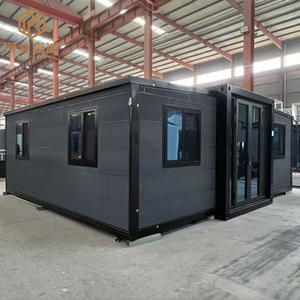 Casa Contenedor Plegable de Doble Ala Expandible en Oferta, Fácil Instalación, Estructura de Acero Modular, Vivienda Familiar de Ocio - Product Image 2