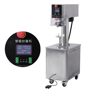 209# 300# 305# 502# aluminum easy open end sealing capping stand automatic can sealing machine