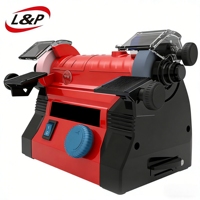 L & P 220-240V électrique portable 125mm meuleuse d'établi pour atelier de bricolage rectifieuse de métaux