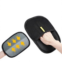 Brosse double face en polyester pour enlever les poils de chat, outil de démêlage, brosse à poils de chien, gants de retrait des poils d'animaux