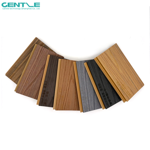 แผ่นผนังตกแต่งภายนอก ASA Outdoor 100 รุ่น 3 มิติ ลายไม้สัก  แผ่นผนัง ASA Co-Extruded สำหรับภายนอกอาคาร - Product Image 1