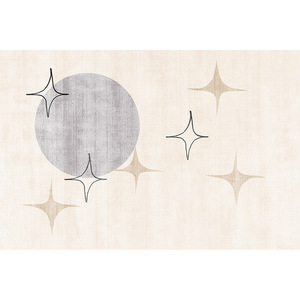 Alfombra Moderna Minimalista para Sala de Estar, Rectangular, Estilo Cremoso, Resistente a las Manchas, de Fibra de Poliéster, para Uso Doméstico, Primavera 2026 - Product Image 1