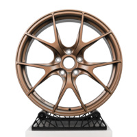 Rines de Aleación de Aluminio Forjado en Bronce Rojo para Autos, Elegantes, de 18, 19 y 20 Pulgadas, 5x112 5x114.3, Ligeros, para Carreras, para BMW